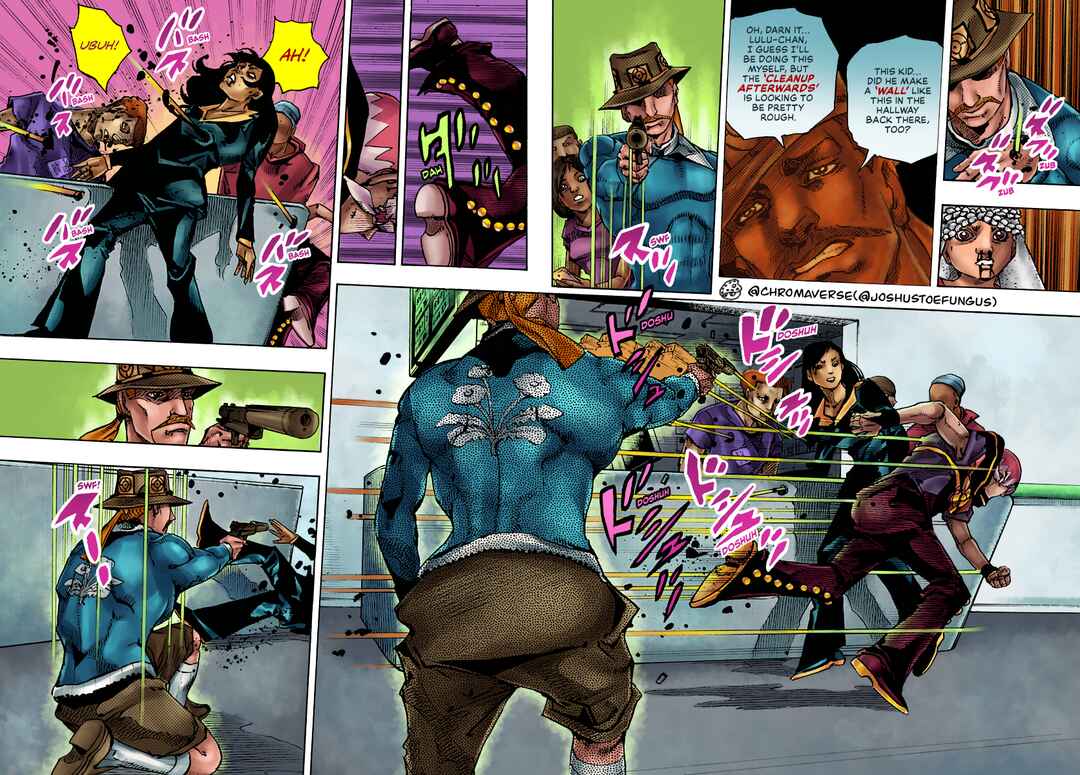 Page 20 Chapter 19 JoJos Bizarre Adventure Part 9 - The JOJOLands (Fan-Colored)