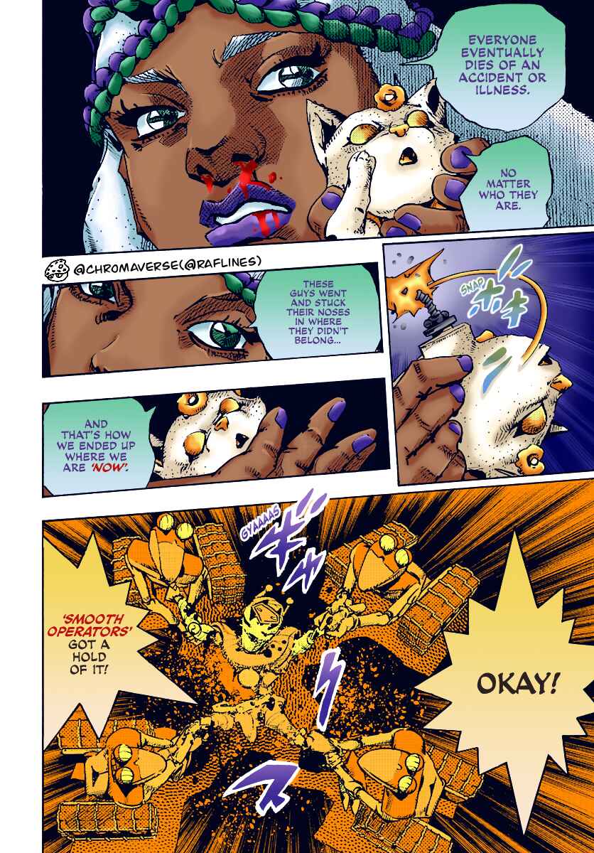 Page 24 Chapter 19 JoJos Bizarre Adventure Part 9 - The JOJOLands (Fan-Colored)
