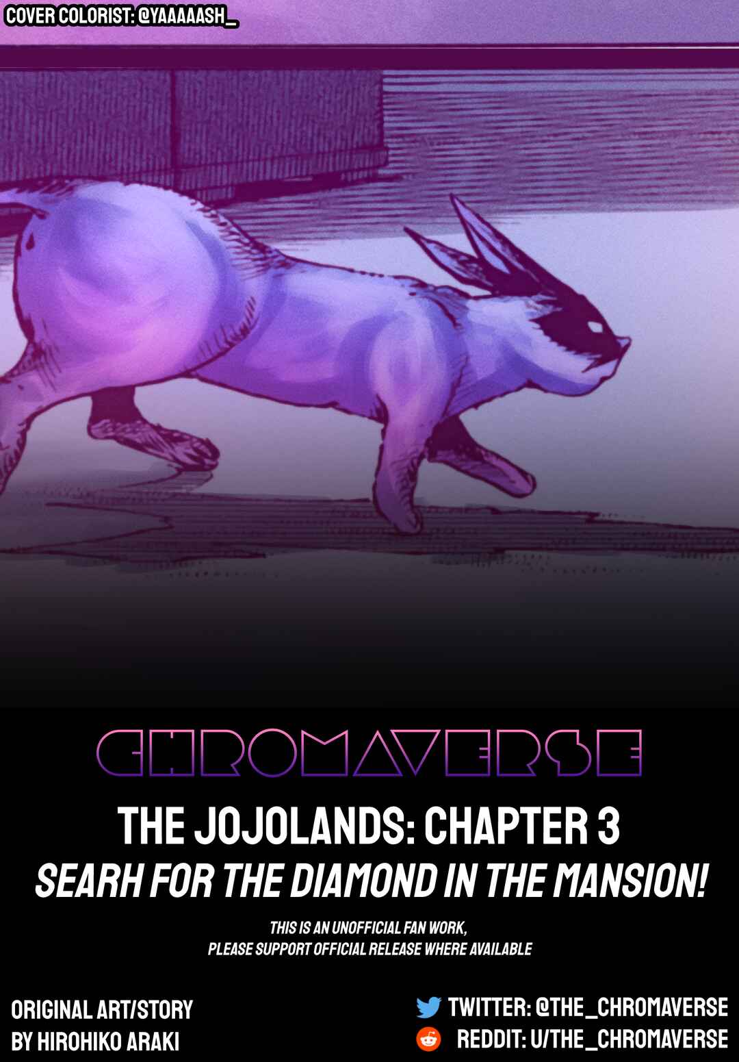 Page 1 Chapter 3 JoJos Bizarre Adventure Part 9 - The JOJOLands (Fan-Colored)