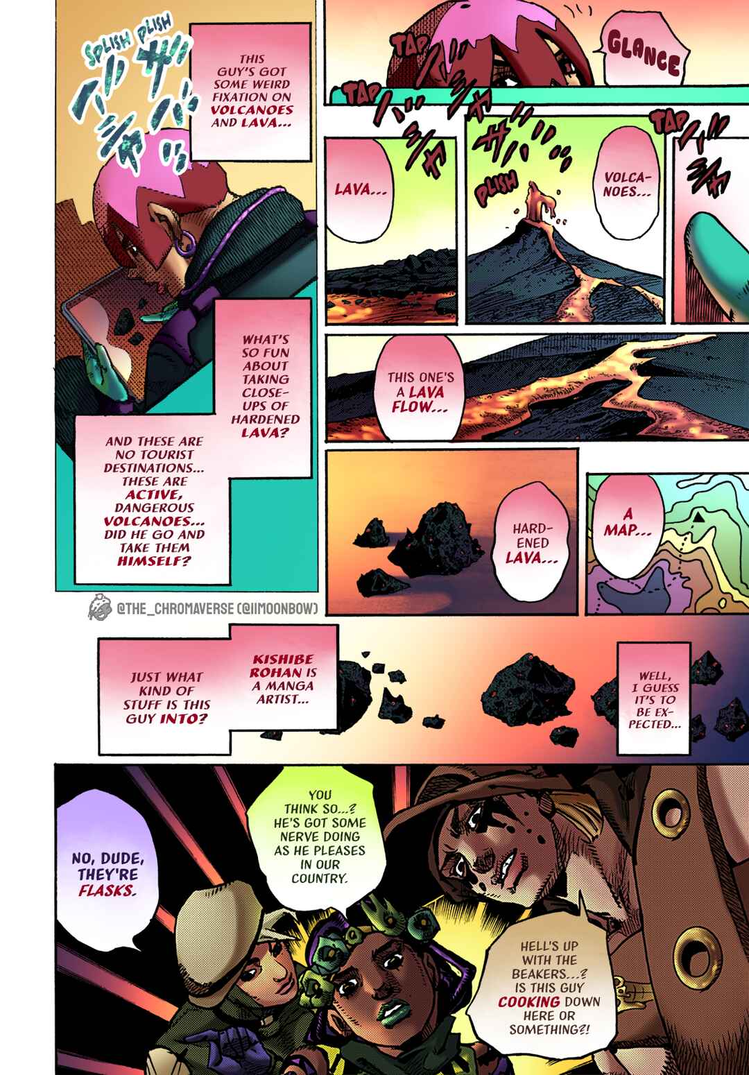 Page 12 Chapter 3 JoJos Bizarre Adventure Part 9 - The JOJOLands (Fan-Colored)