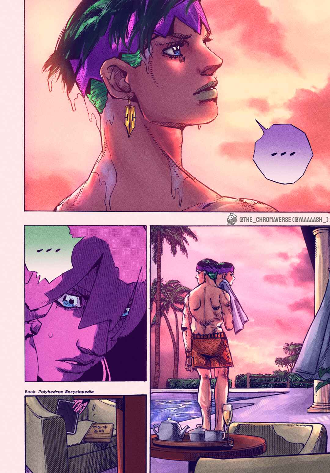 Page 16 Chapter 3 JoJos Bizarre Adventure Part 9 - The JOJOLands (Fan-Colored)