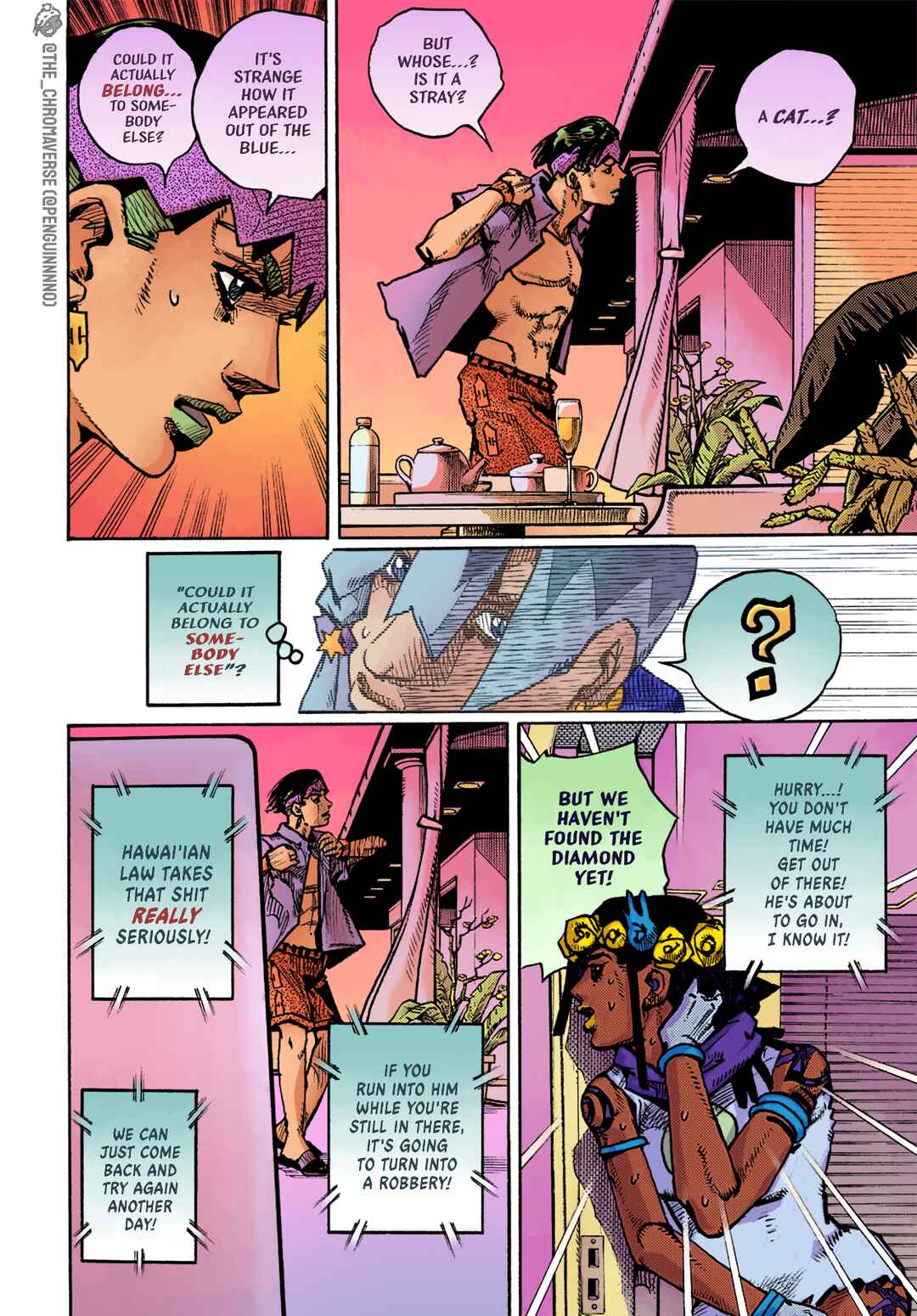 Page 18 Chapter 3 JoJos Bizarre Adventure Part 9 - The JOJOLands (Fan-Colored)
