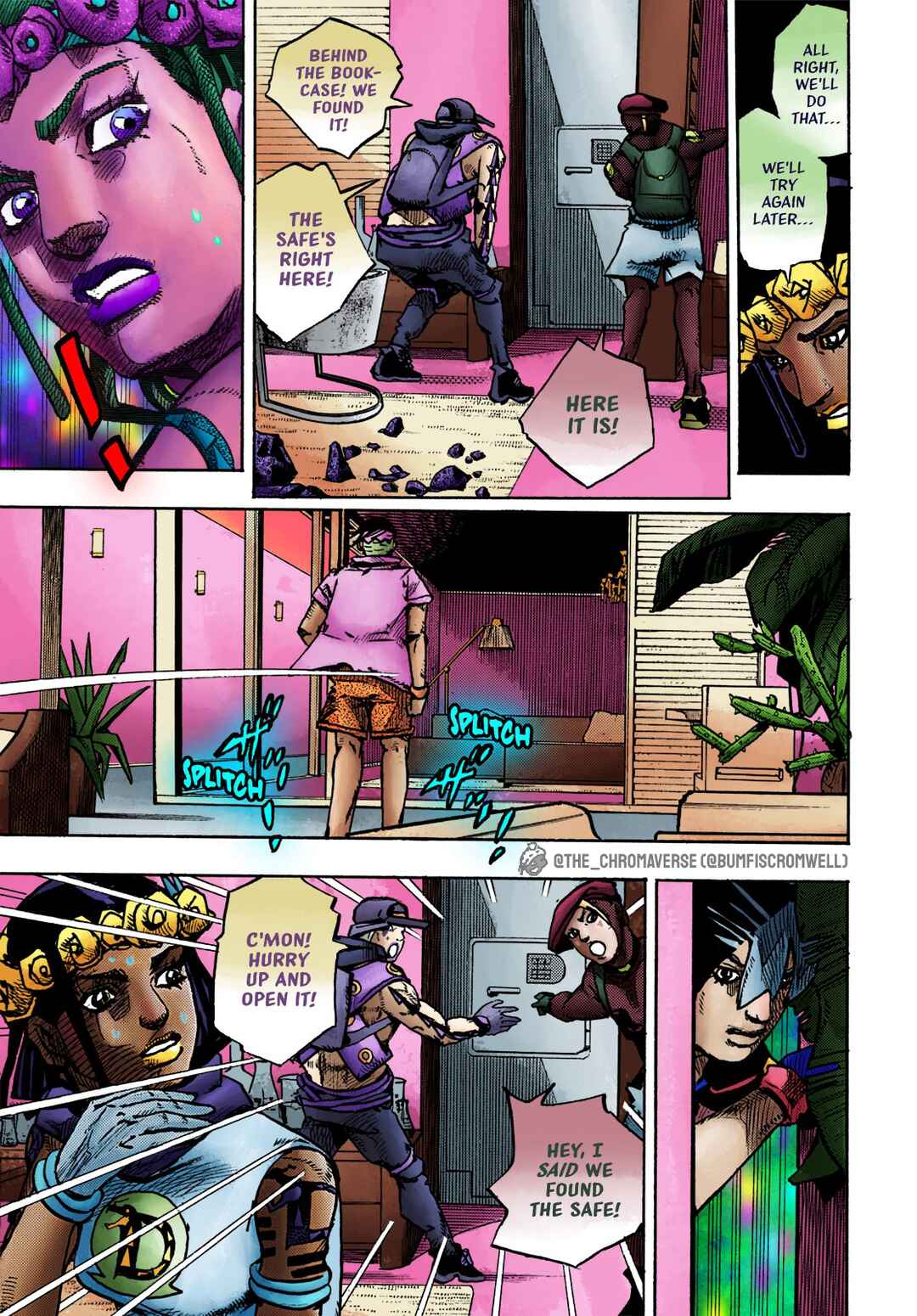 Page 19 Chapter 3 JoJos Bizarre Adventure Part 9 - The JOJOLands (Fan-Colored)