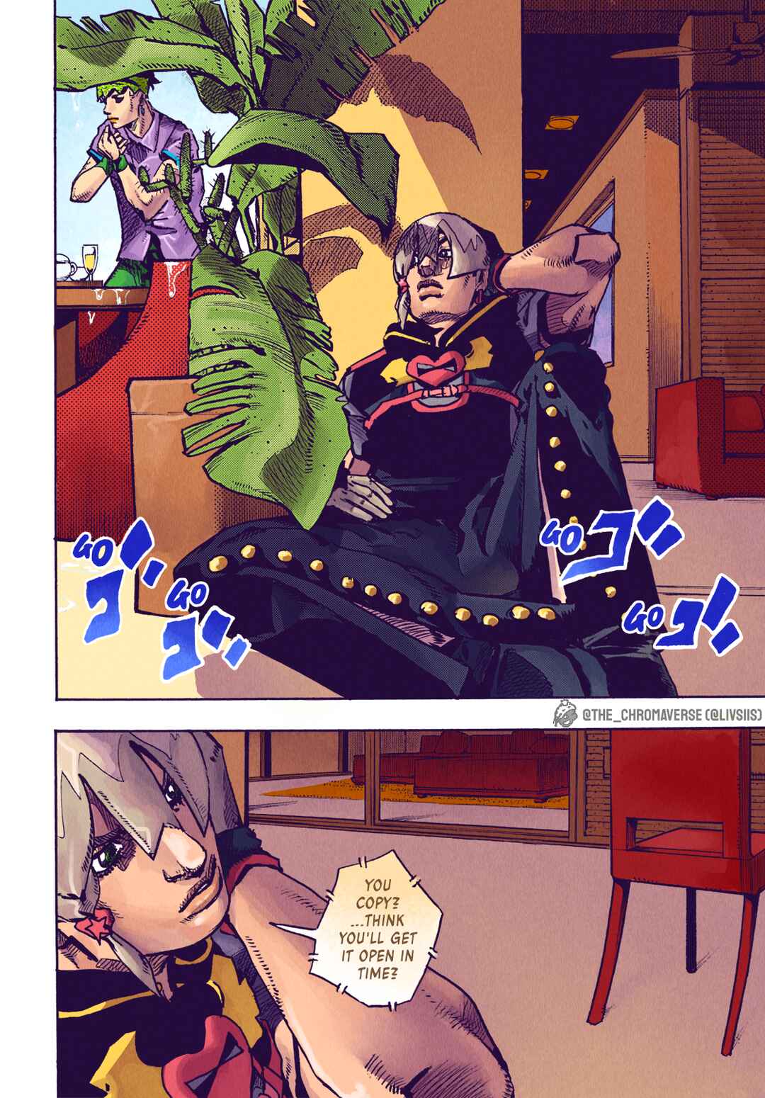 Page 23 Chapter 3 JoJos Bizarre Adventure Part 9 - The JOJOLands (Fan-Colored)
