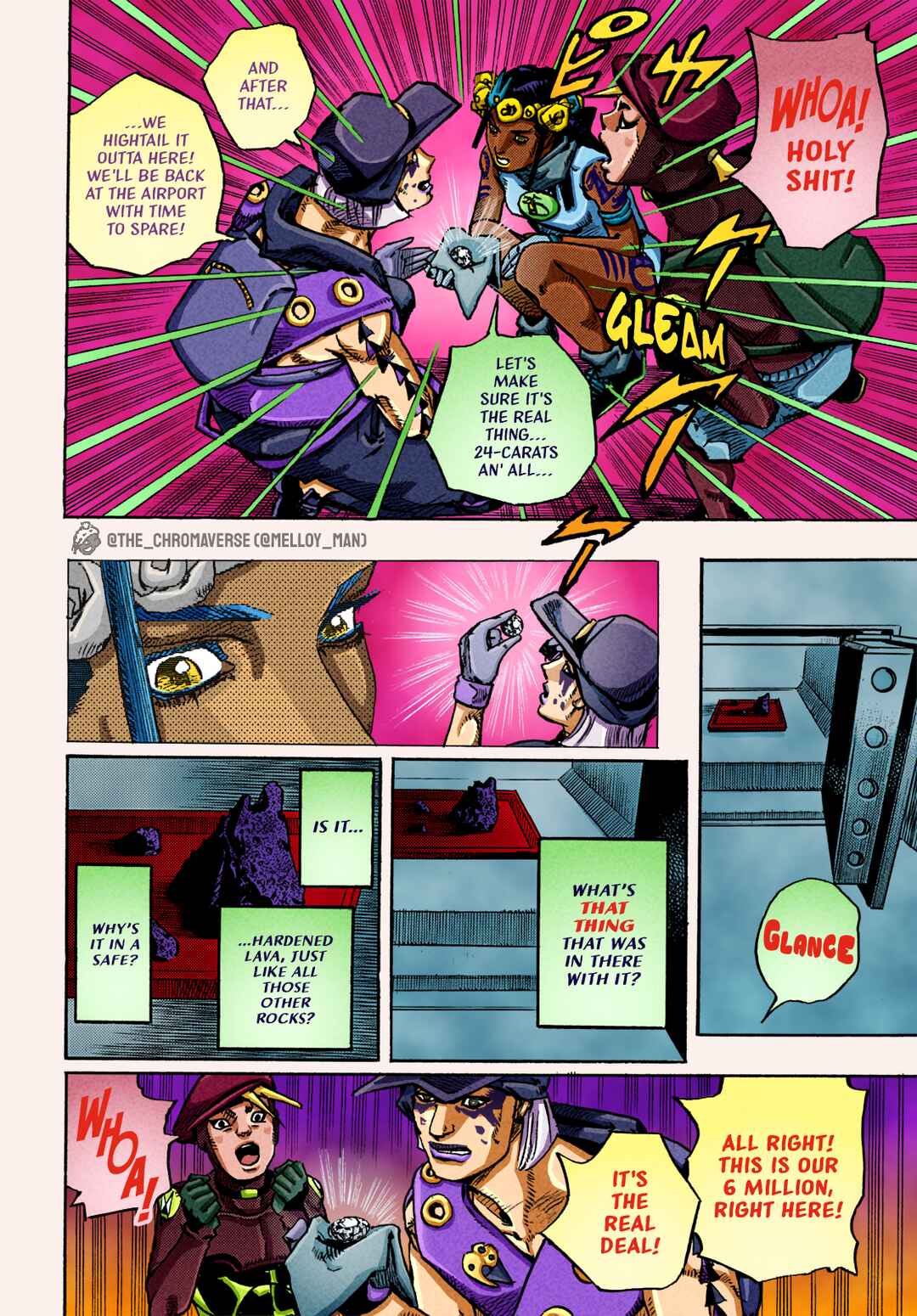 Page 29 Chapter 3 JoJos Bizarre Adventure Part 9 - The JOJOLands (Fan-Colored)