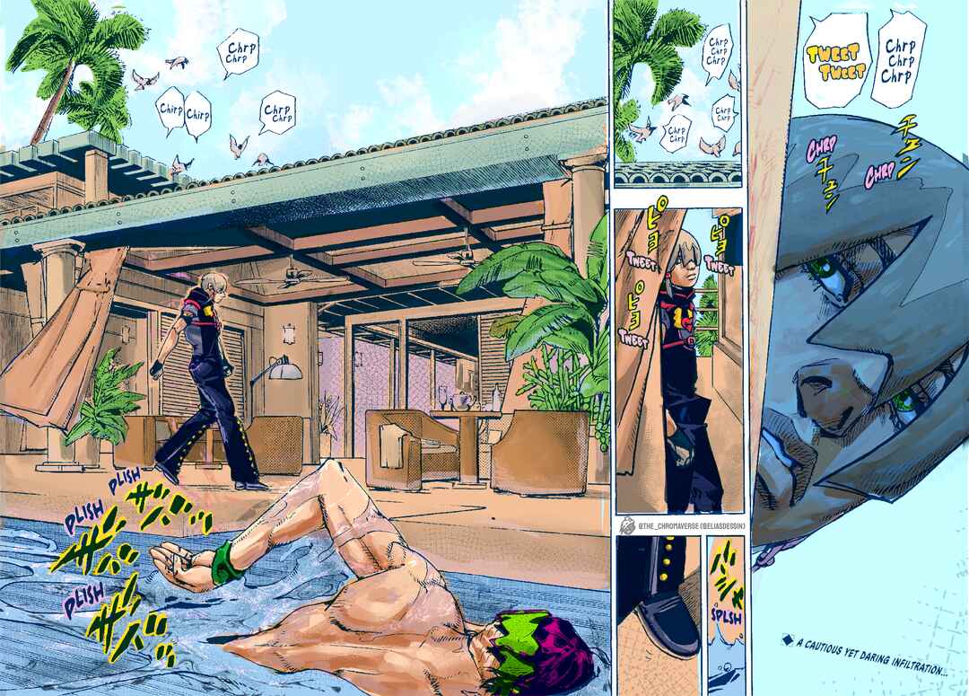 Page 3 Chapter 3 JoJos Bizarre Adventure Part 9 - The JOJOLands (Fan-Colored)