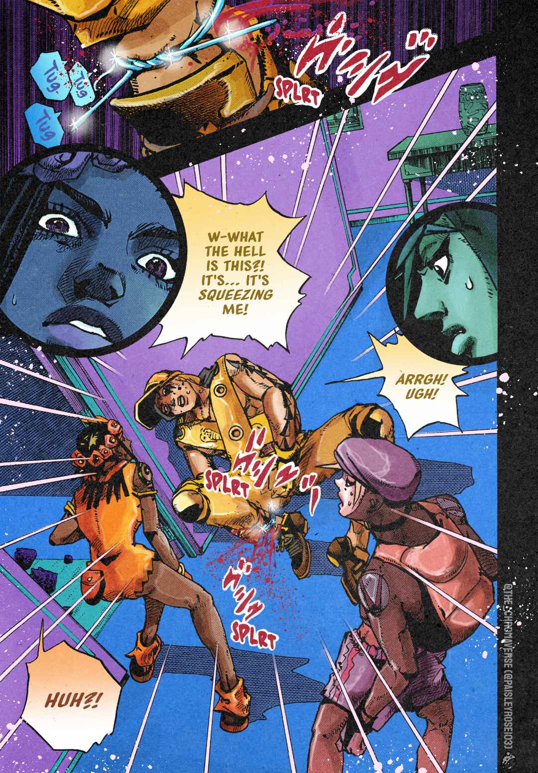 Page 34 Chapter 3 JoJos Bizarre Adventure Part 9 - The JOJOLands (Fan-Colored)