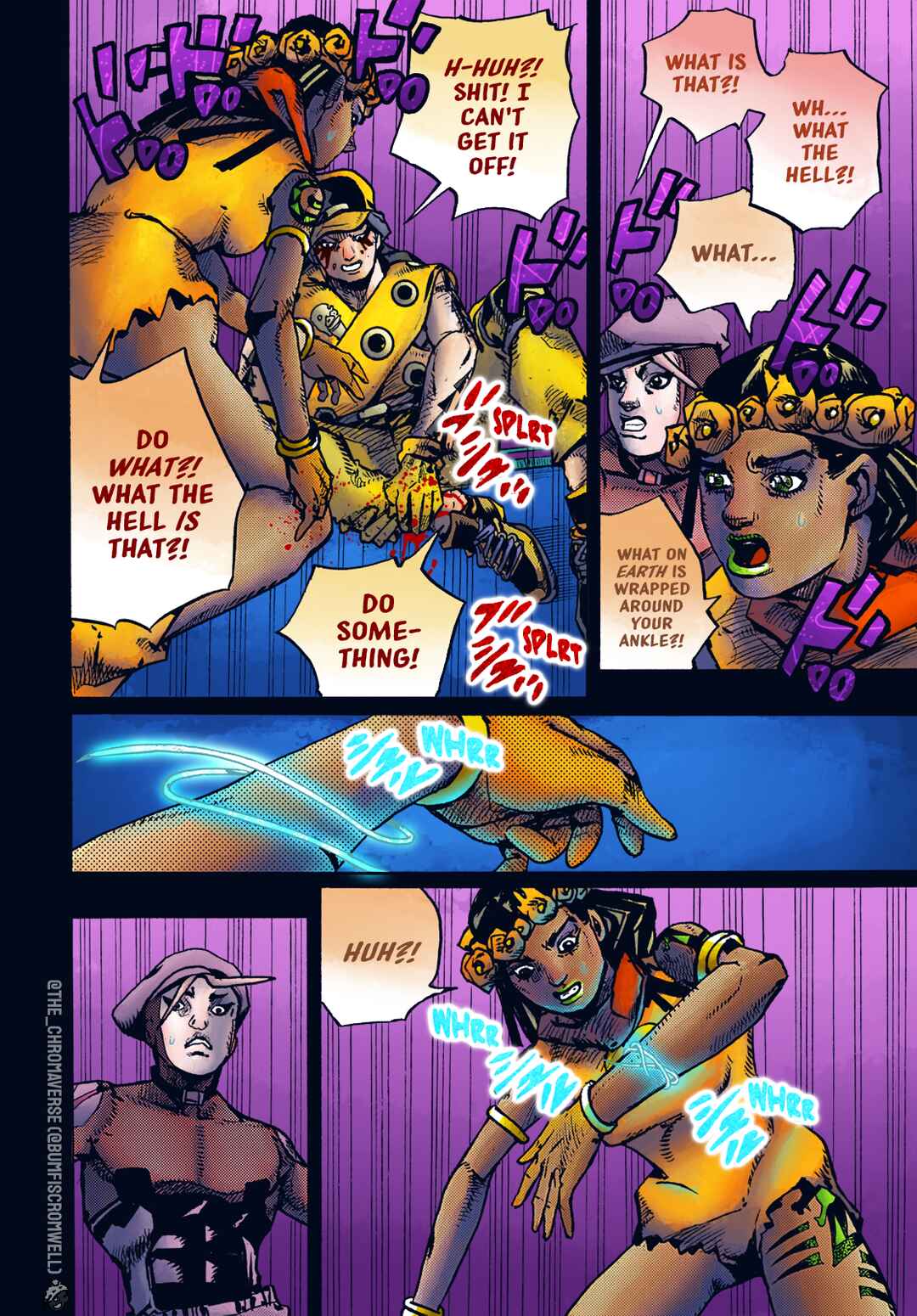 Page 35 Chapter 3 JoJos Bizarre Adventure Part 9 - The JOJOLands (Fan-Colored)