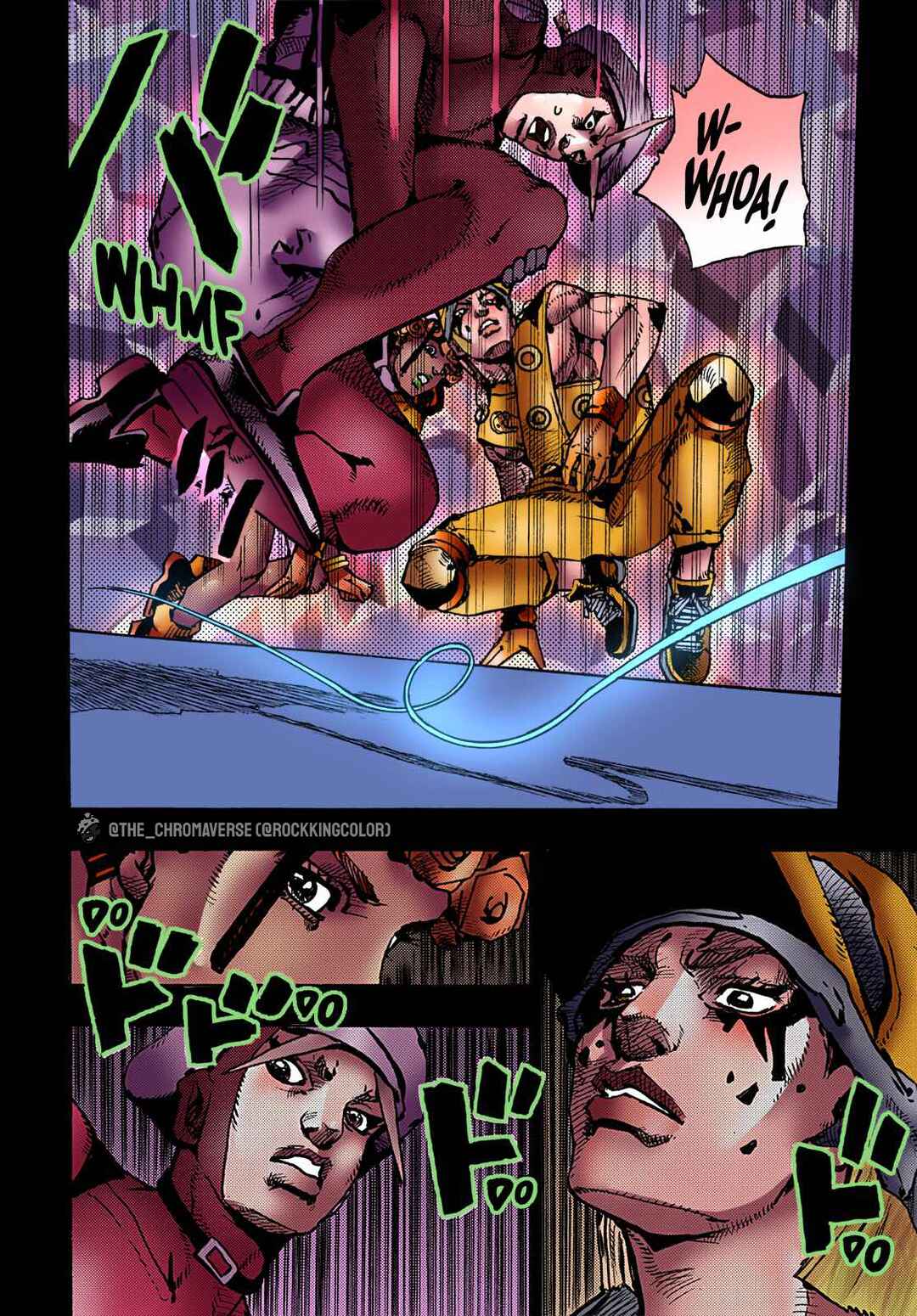 Page 37 Chapter 3 JoJos Bizarre Adventure Part 9 - The JOJOLands (Fan-Colored)