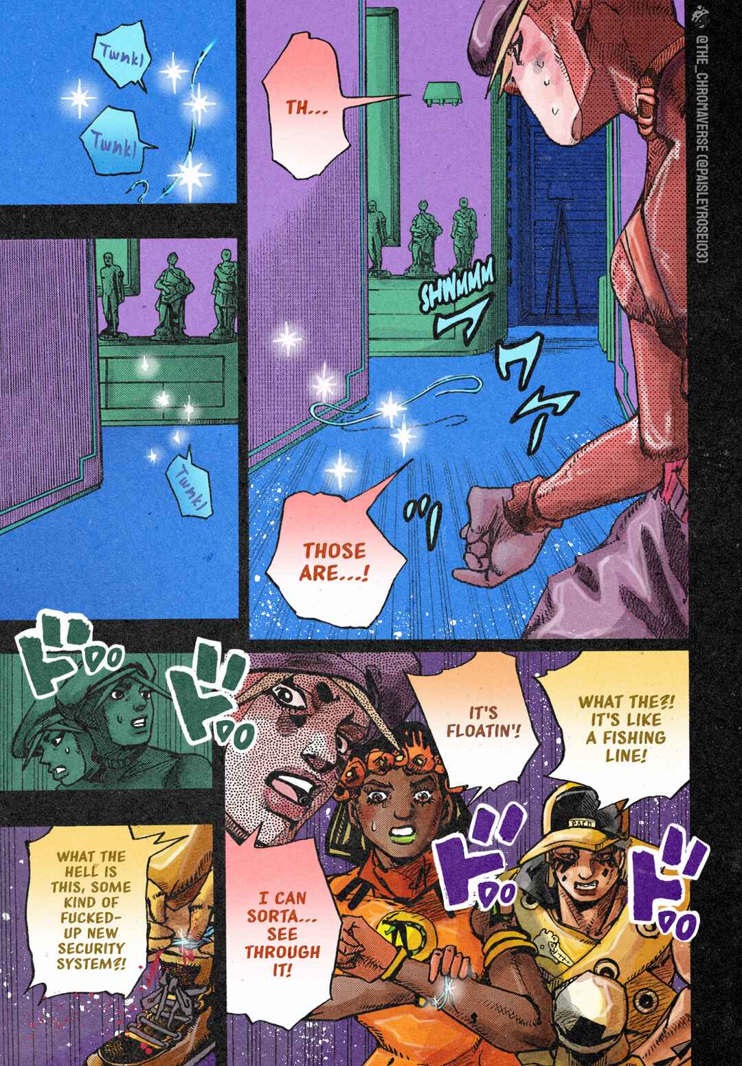 Page 38 Chapter 3 JoJos Bizarre Adventure Part 9 - The JOJOLands (Fan-Colored)
