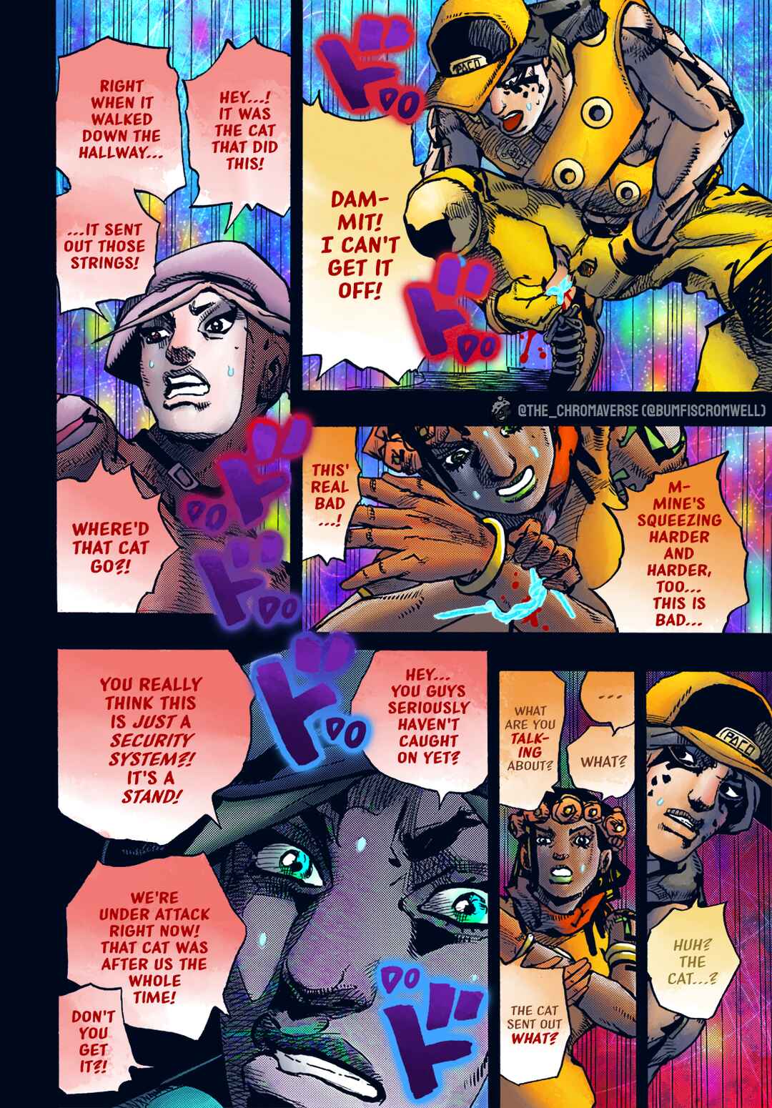 Page 39 Chapter 3 JoJos Bizarre Adventure Part 9 - The JOJOLands (Fan-Colored)