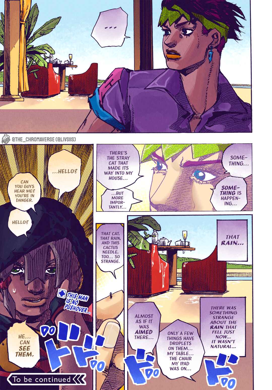 Page 40 Chapter 3 JoJos Bizarre Adventure Part 9 - The JOJOLands (Fan-Colored)