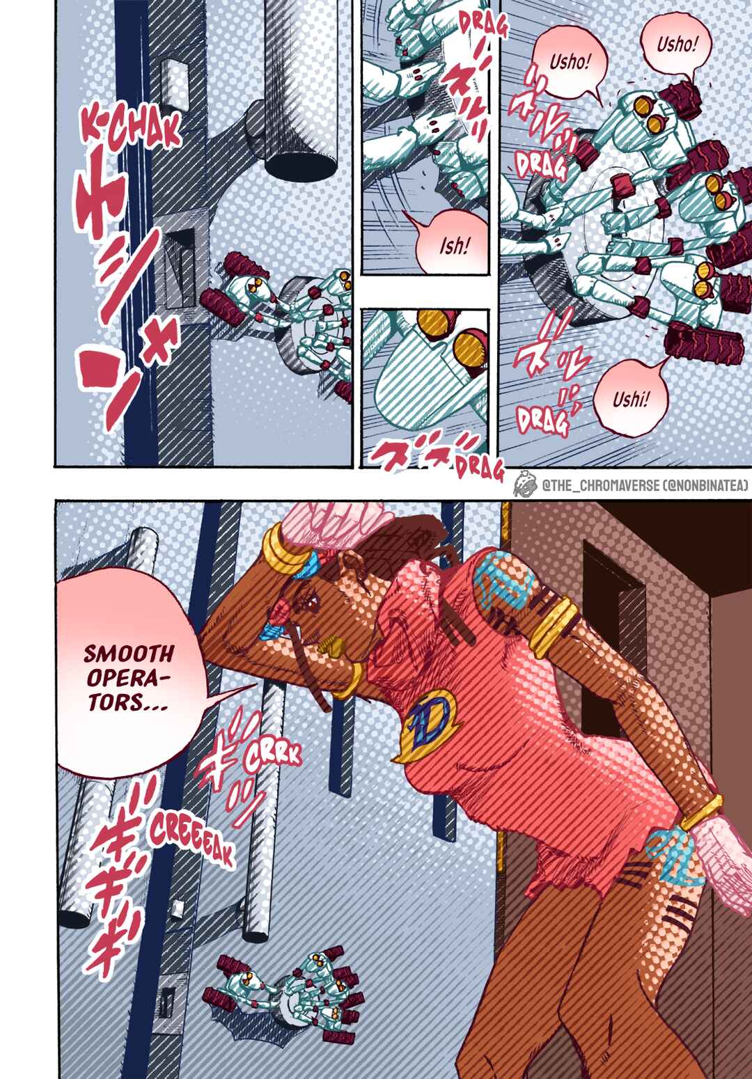 Page 6 Chapter 3 JoJos Bizarre Adventure Part 9 - The JOJOLands (Fan-Colored)
