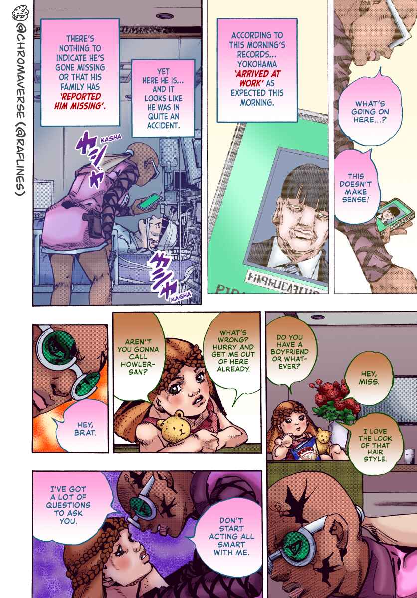 Page 12 Chapter 26 JoJos Bizarre Adventure Part 9 - The JOJOLands (Fan-Colored)