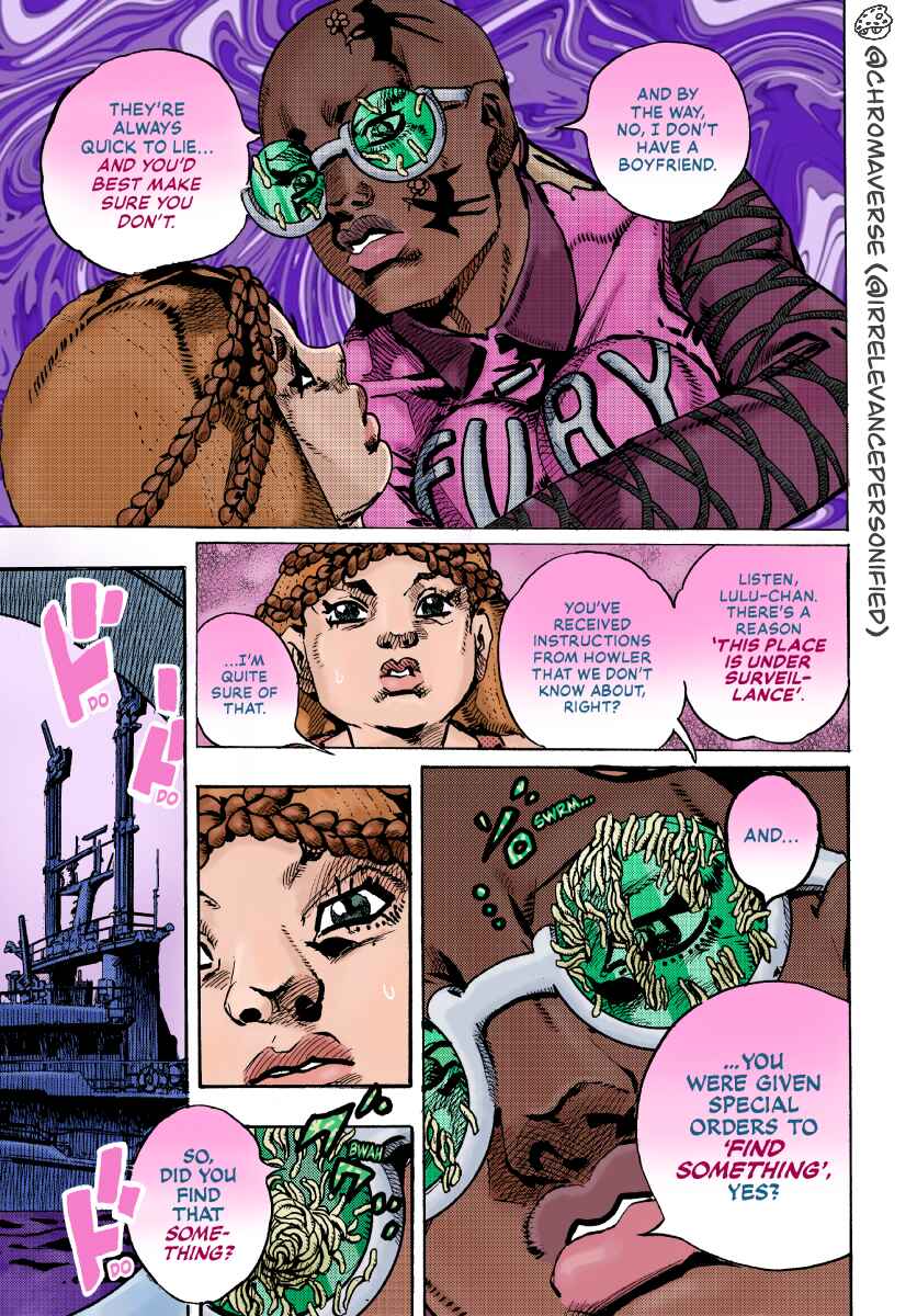 Page 13 Chapter 26 JoJos Bizarre Adventure Part 9 - The JOJOLands (Fan-Colored)