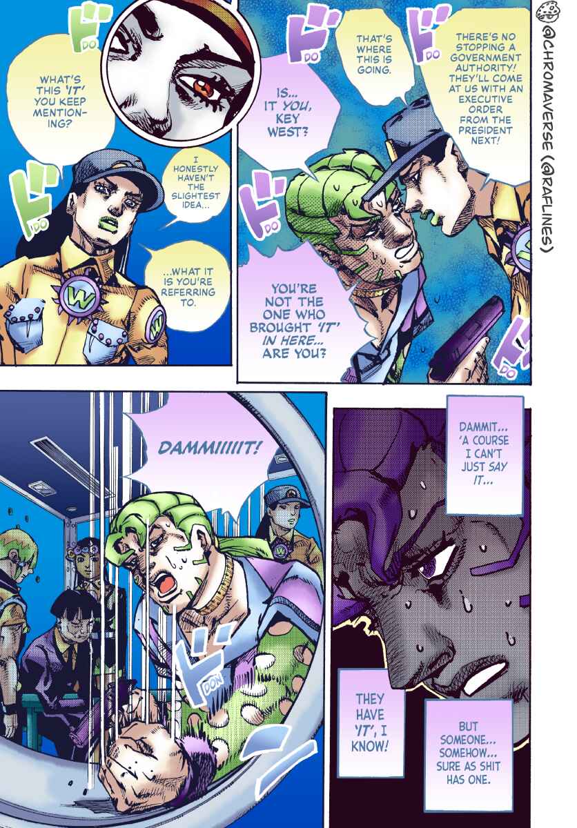 Page 19 Chapter 26 JoJos Bizarre Adventure Part 9 - The JOJOLands (Fan-Colored)