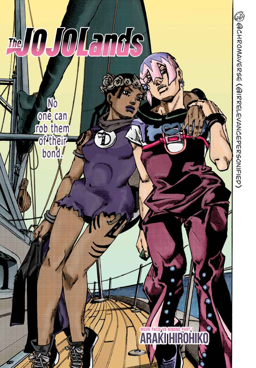 Page 2 Chapter 26 JoJos Bizarre Adventure Part 9 - The JOJOLands (Fan-Colored)
