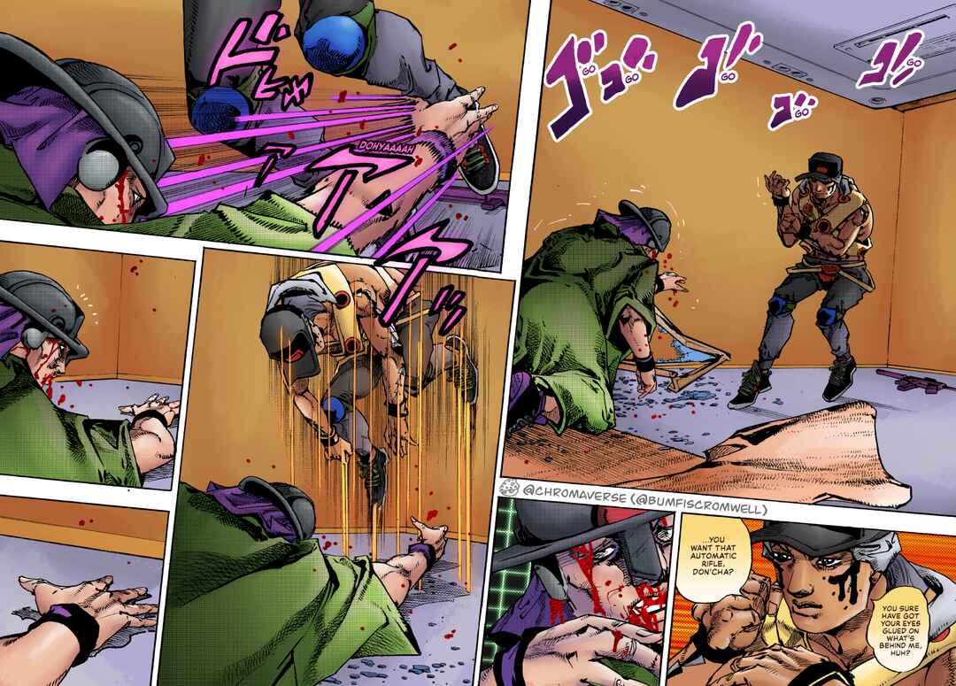 Page 24 Chapter 26 JoJos Bizarre Adventure Part 9 - The JOJOLands (Fan-Colored)