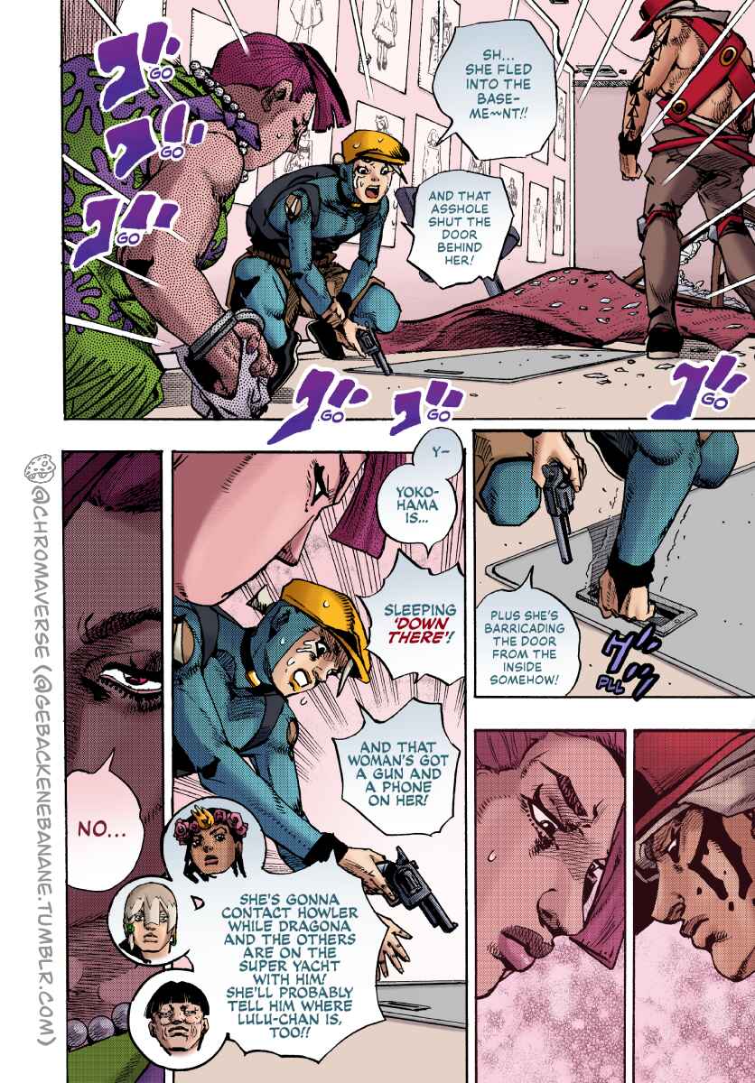 Page 8 Chapter 26 JoJos Bizarre Adventure Part 9 - The JOJOLands (Fan-Colored)