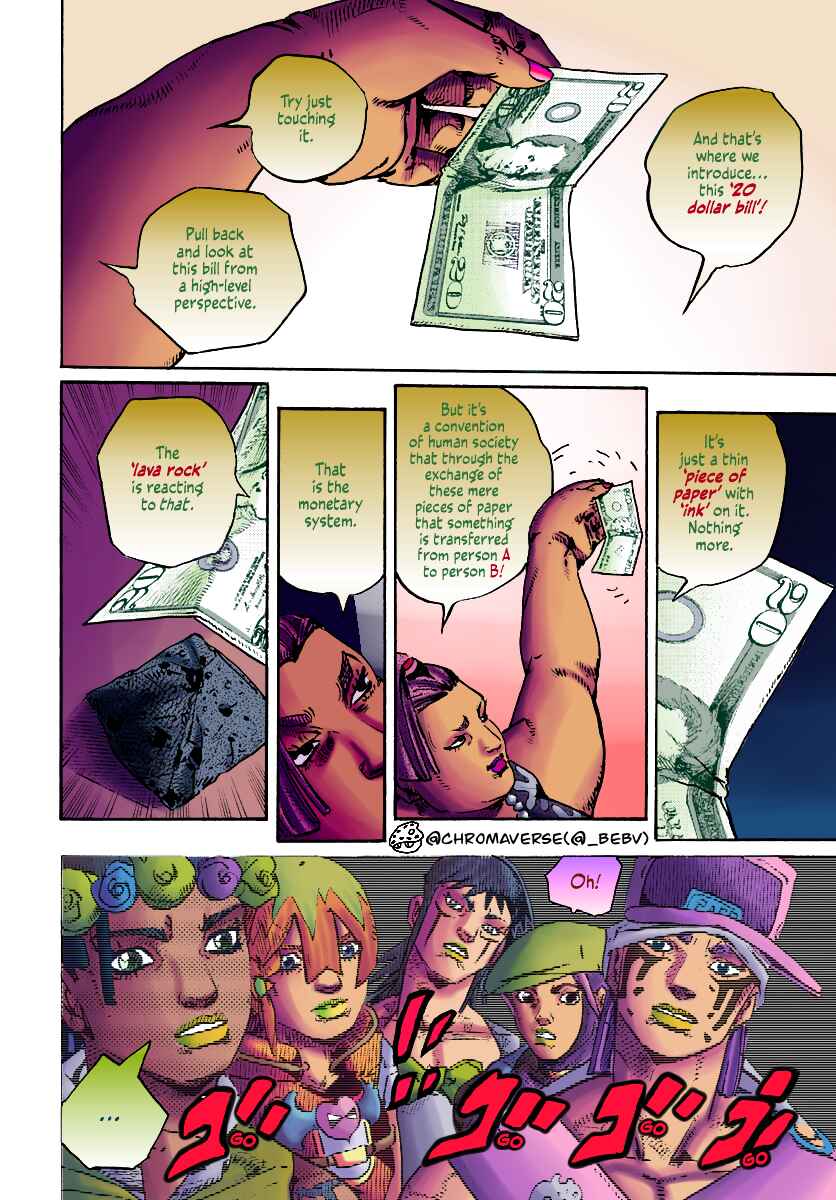 Page 12 Chapter 14 JoJos Bizarre Adventure Part 9 - The JOJOLands (Fan-Colored)