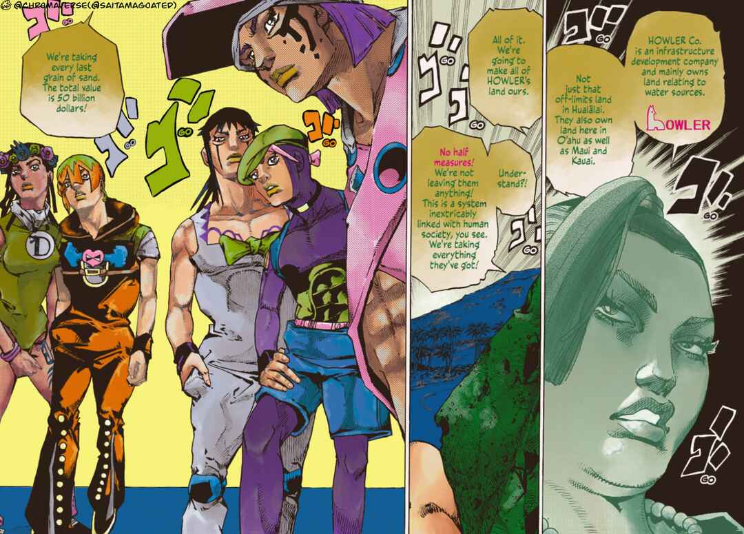 Page 14 Chapter 14 JoJos Bizarre Adventure Part 9 - The JOJOLands (Fan-Colored)