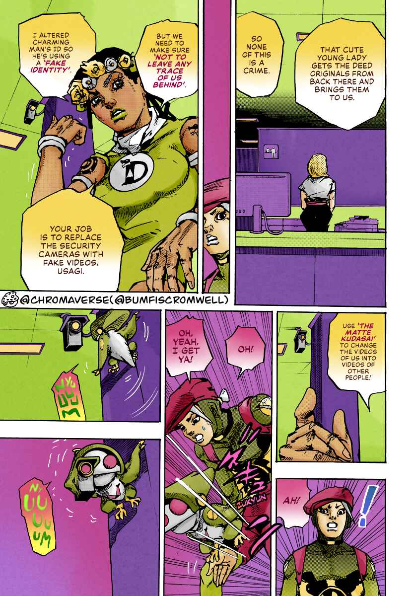 Page 20 Chapter 14 JoJos Bizarre Adventure Part 9 - The JOJOLands (Fan-Colored)