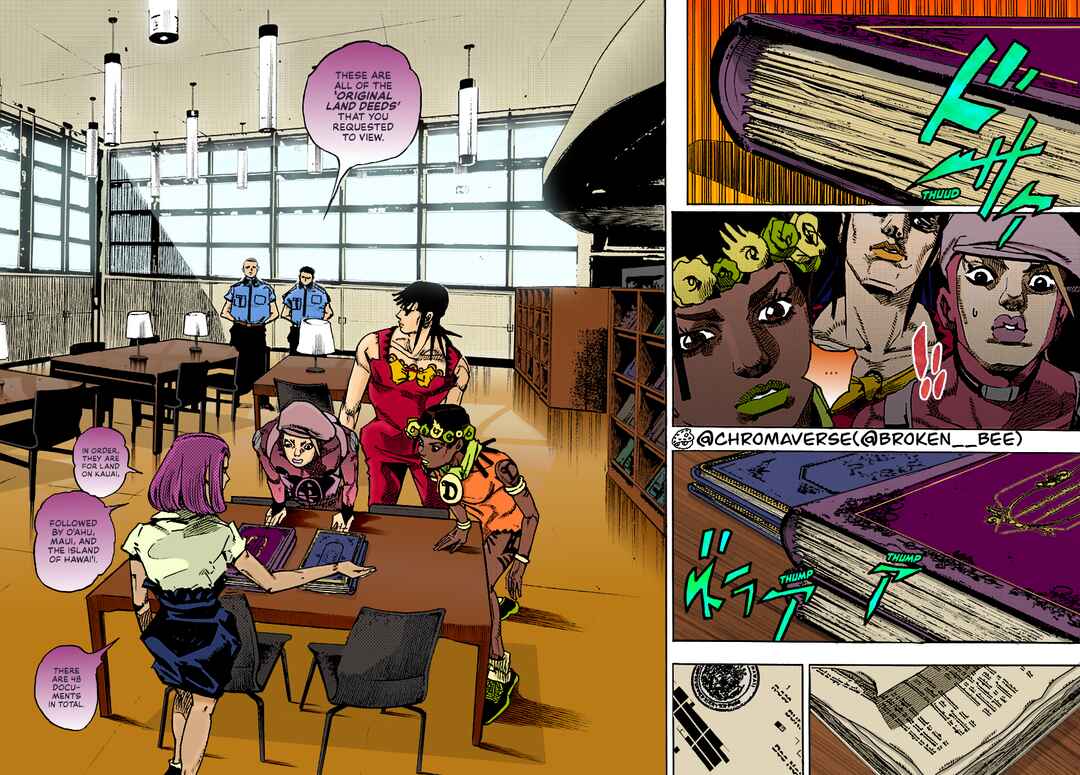 Page 23 Chapter 14 JoJos Bizarre Adventure Part 9 - The JOJOLands (Fan-Colored)