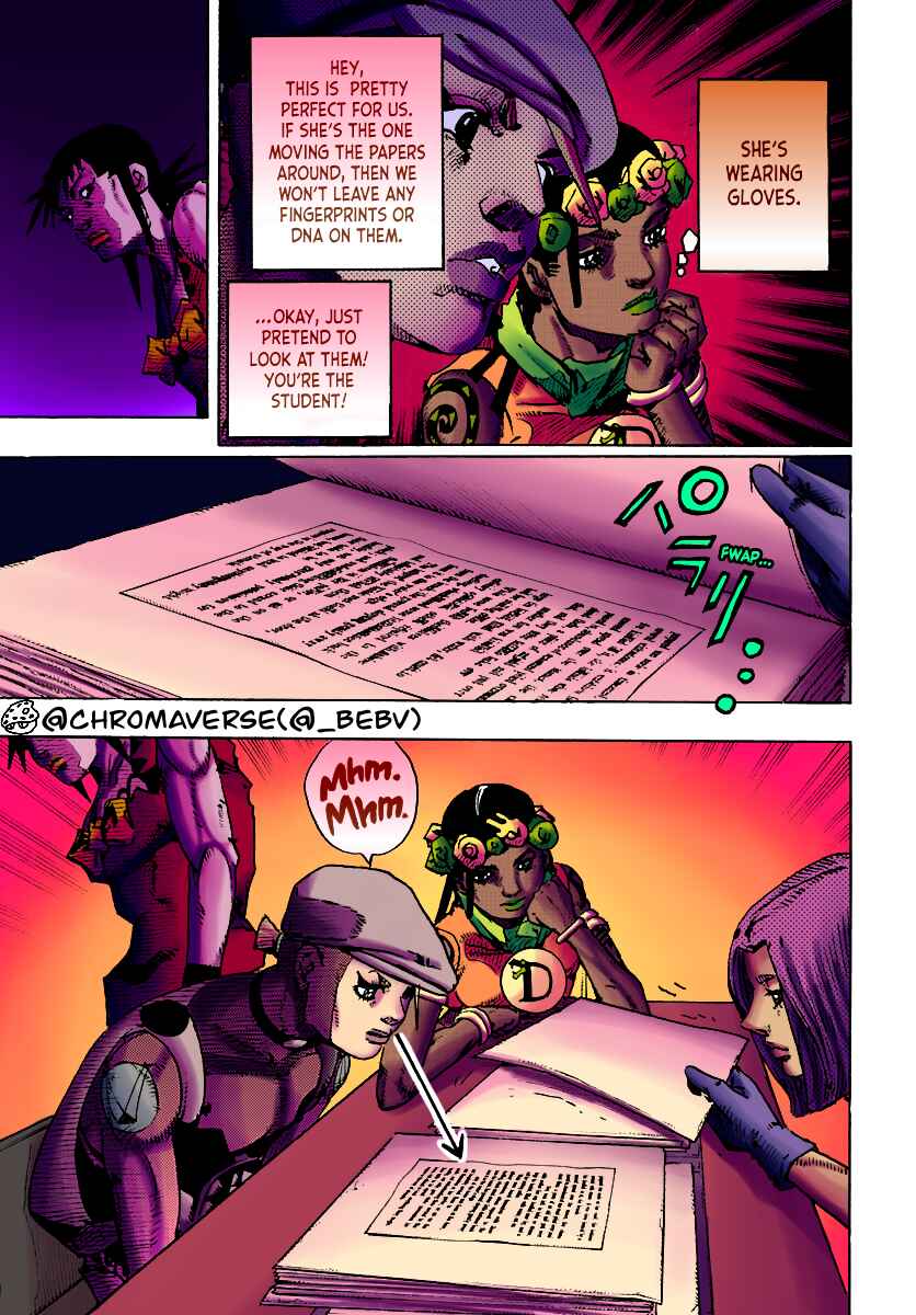 Page 25 Chapter 14 JoJos Bizarre Adventure Part 9 - The JOJOLands (Fan-Colored)