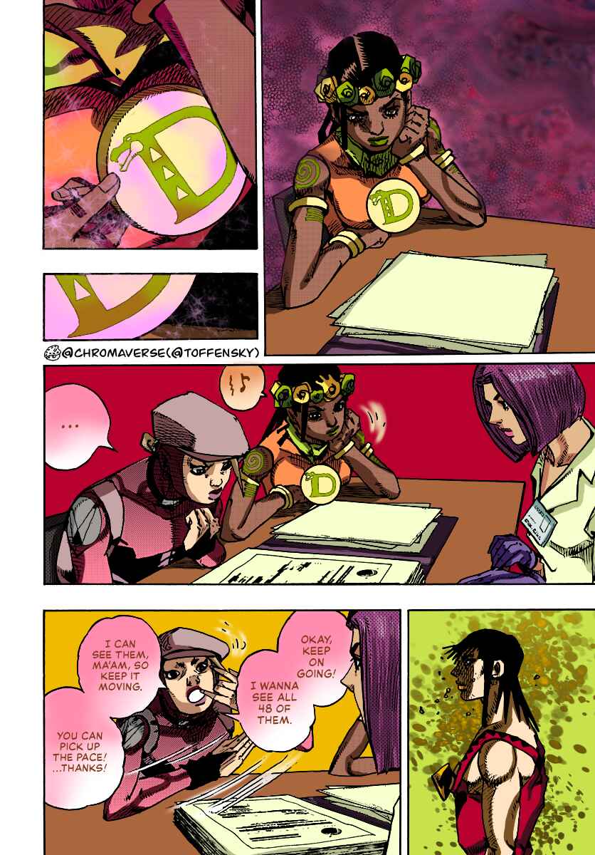 Page 26 Chapter 14 JoJos Bizarre Adventure Part 9 - The JOJOLands (Fan-Colored)