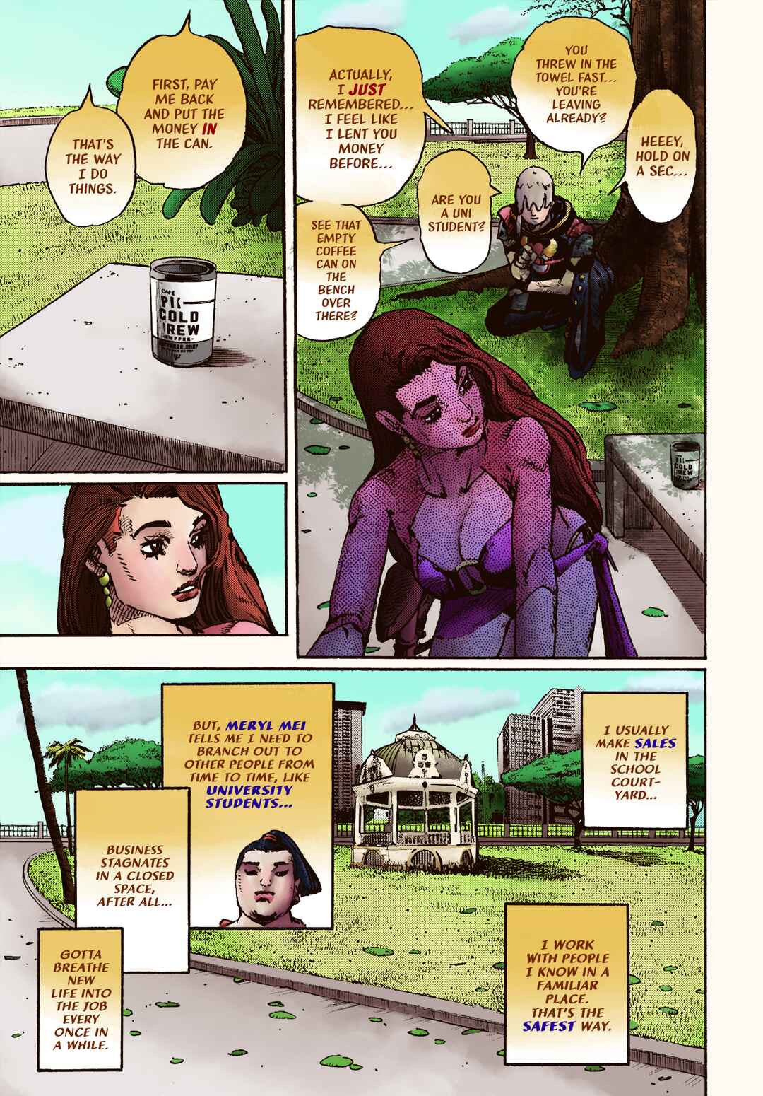 Page 5 Chapter 2 JoJos Bizarre Adventure Part 9 - The JOJOLands (Fan-Colored)
