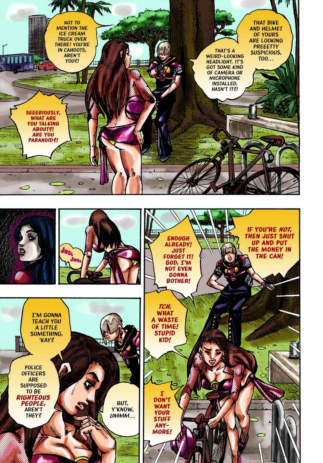 Page 7 Chapter 2 JoJos Bizarre Adventure Part 9 - The JOJOLands (Fan-Colored)
