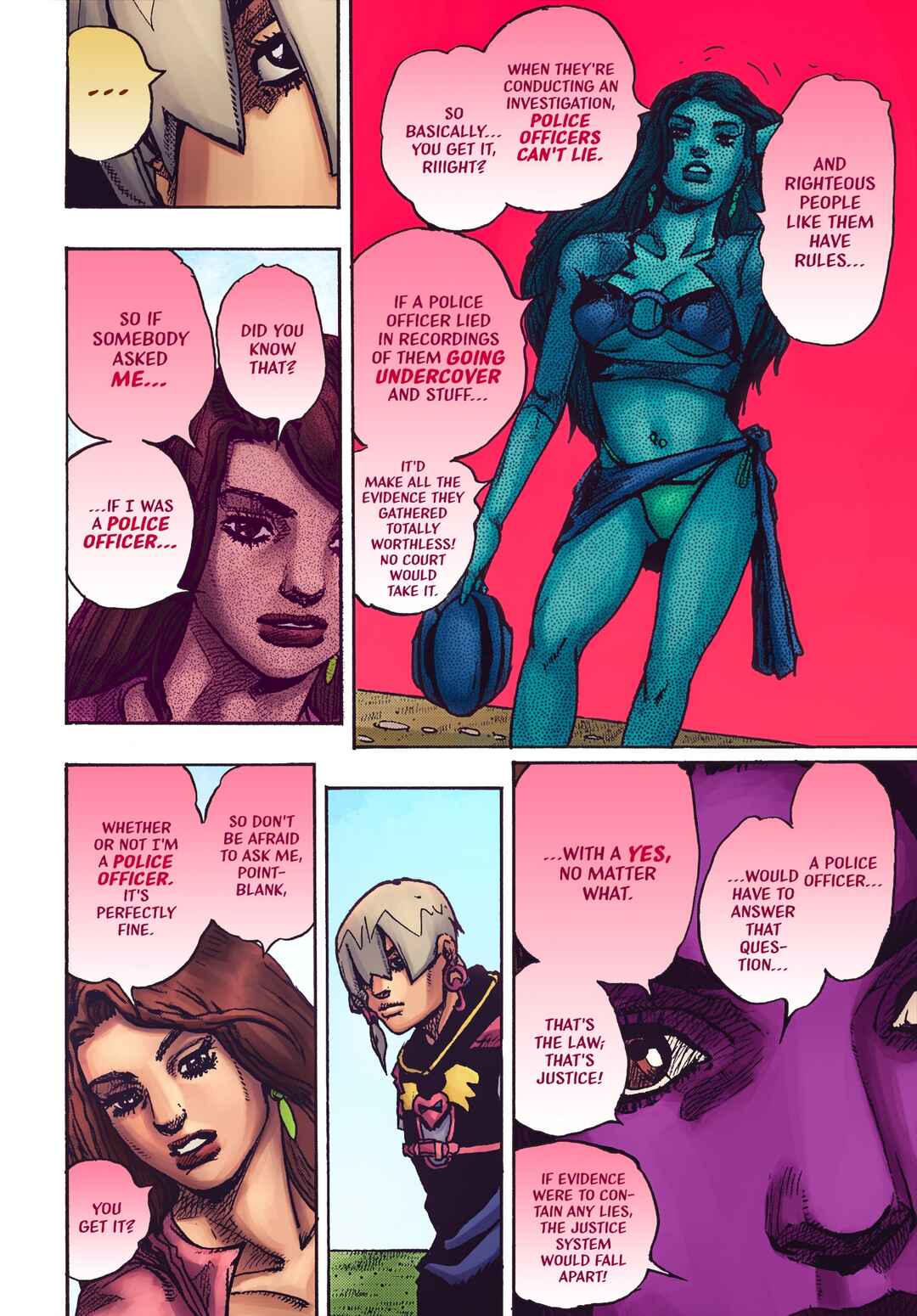 Page 8 Chapter 2 JoJos Bizarre Adventure Part 9 - The JOJOLands (Fan-Colored)