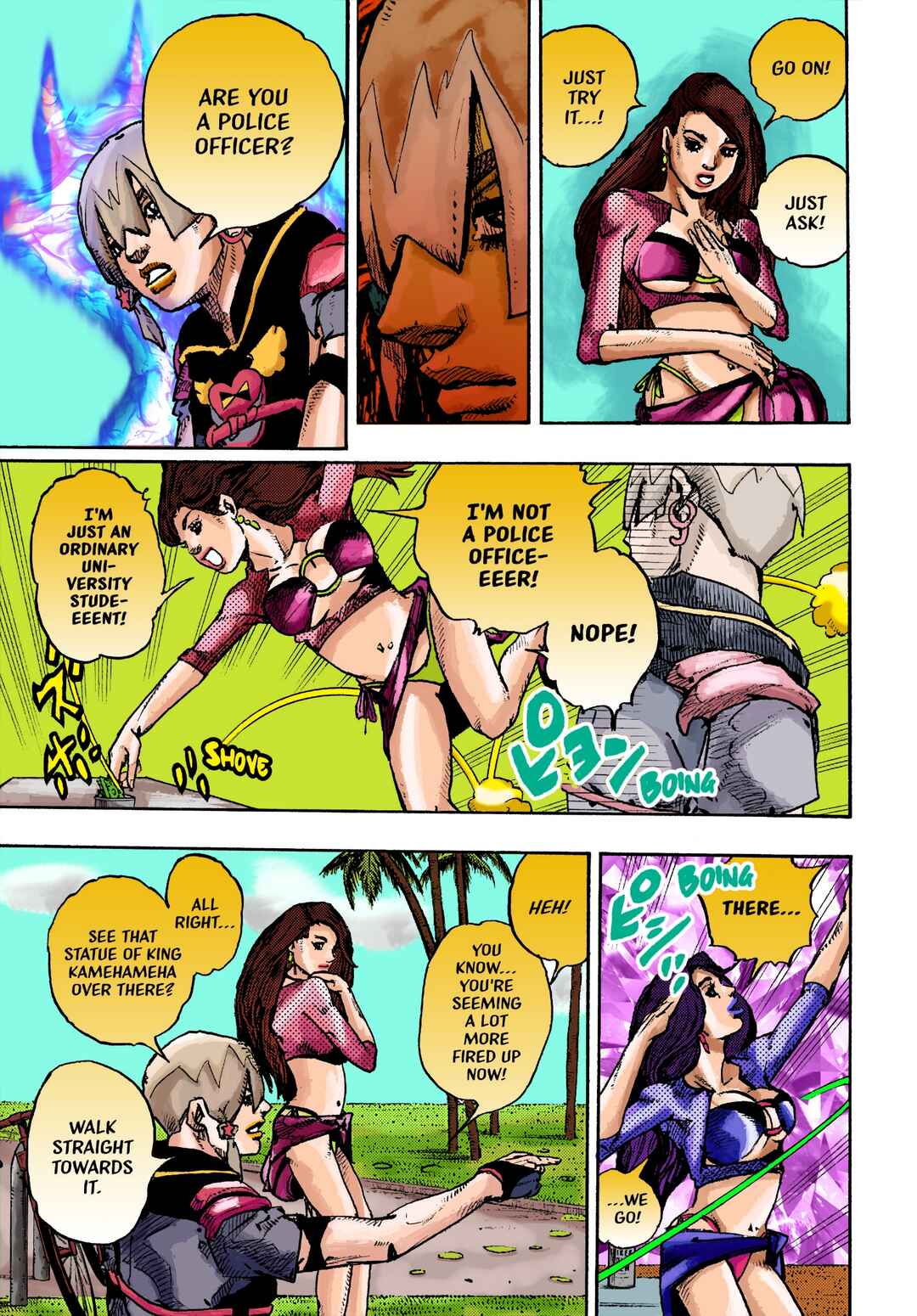 Page 9 Chapter 2 JoJos Bizarre Adventure Part 9 - The JOJOLands (Fan-Colored)