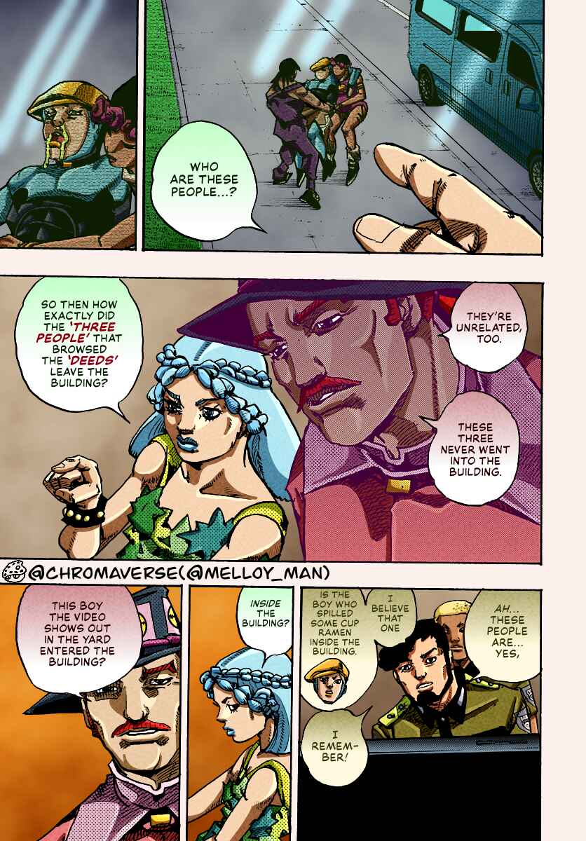 Page 28 Chapter 16 JoJos Bizarre Adventure Part 9 - The JOJOLands (Fan-Colored)