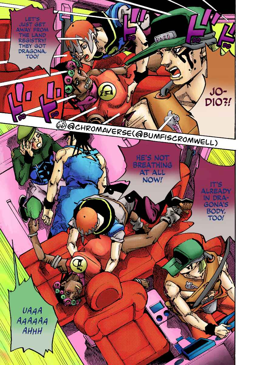 Page 7 Chapter 16 JoJos Bizarre Adventure Part 9 - The JOJOLands (Fan-Colored)