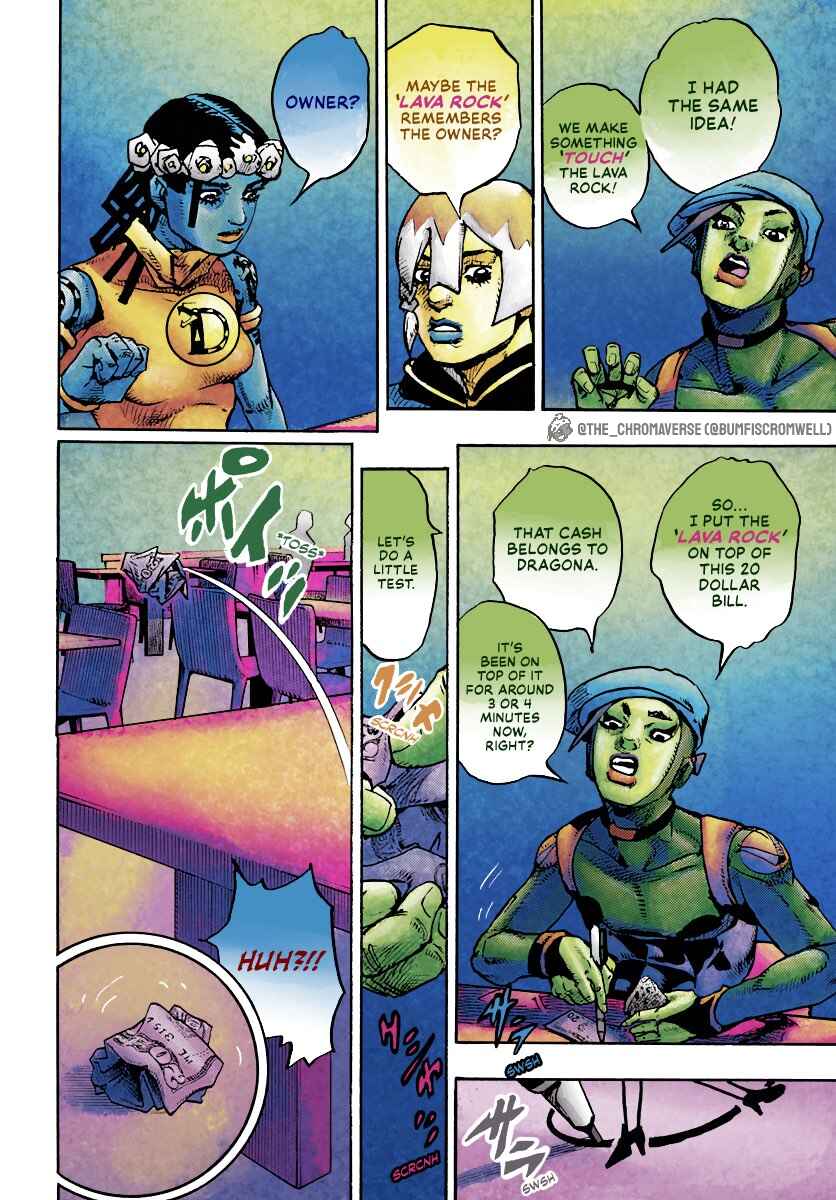 Page 10 Chapter 8 JoJos Bizarre Adventure Part 9 - The JOJOLands (Fan-Colored)