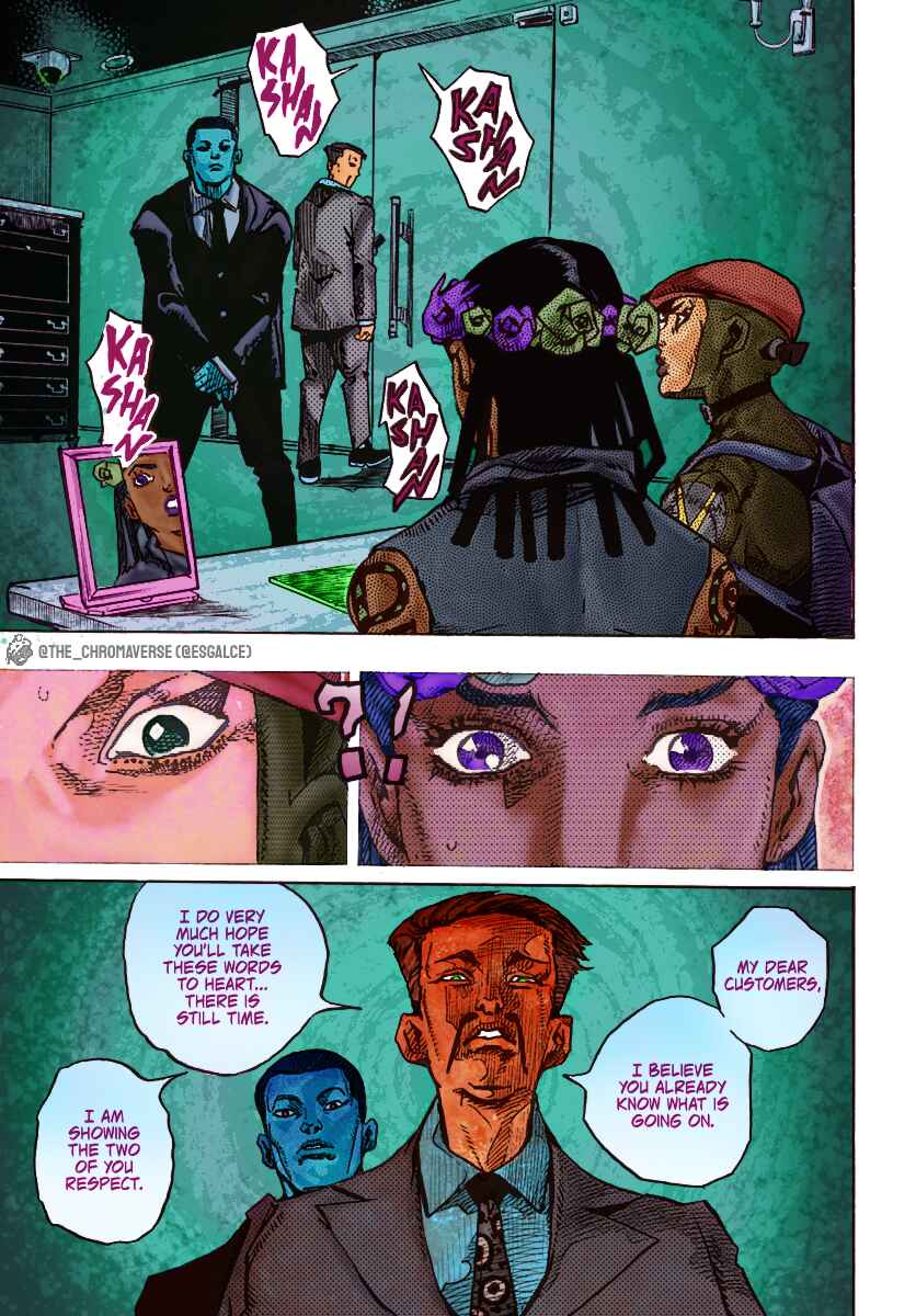 Page 30 Chapter 8 JoJos Bizarre Adventure Part 9 - The JOJOLands (Fan-Colored)
