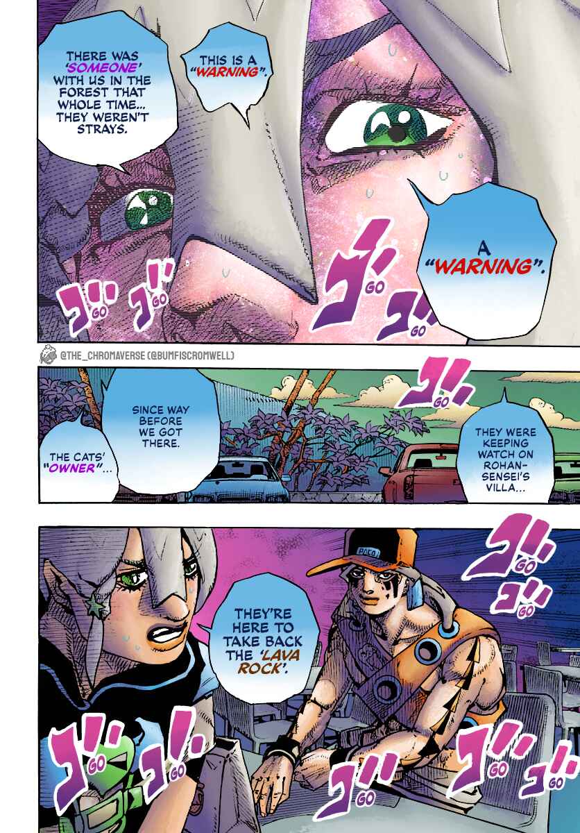Page 35 Chapter 8 JoJos Bizarre Adventure Part 9 - The JOJOLands (Fan-Colored)