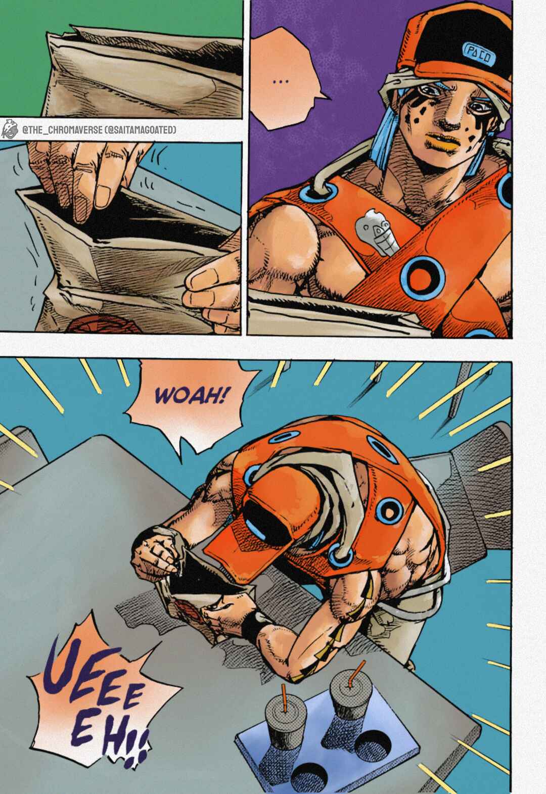 Page 36 Chapter 8 JoJos Bizarre Adventure Part 9 - The JOJOLands (Fan-Colored)