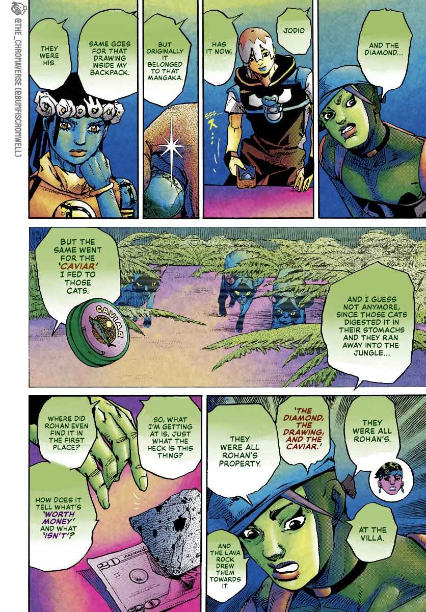 Page 8 Chapter 8 JoJos Bizarre Adventure Part 9 - The JOJOLands (Fan-Colored)