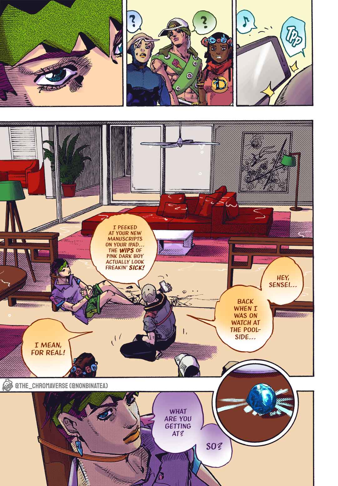 Page 24 Chapter 5 JoJos Bizarre Adventure Part 9 - The JOJOLands (Fan-Colored)