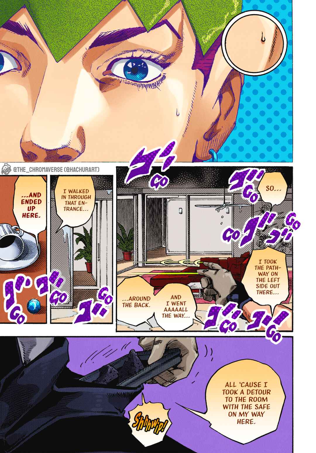 Page 26 Chapter 5 JoJos Bizarre Adventure Part 9 - The JOJOLands (Fan-Colored)