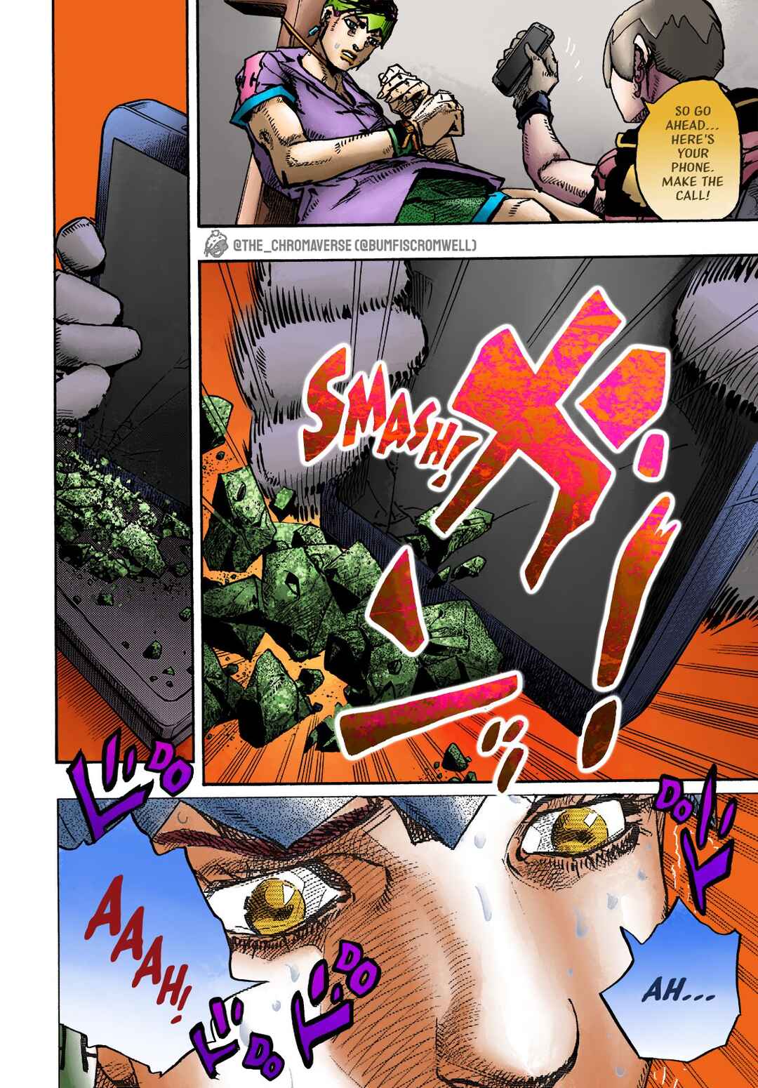Page 30 Chapter 5 JoJos Bizarre Adventure Part 9 - The JOJOLands (Fan-Colored)