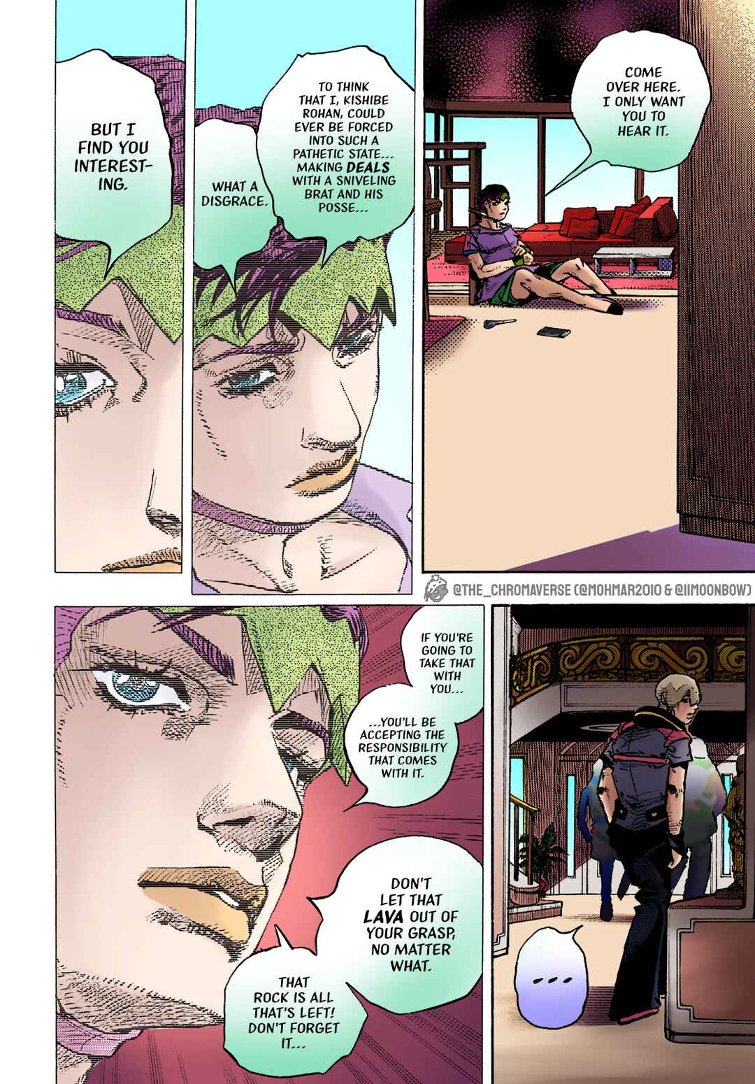 Page 34 Chapter 5 JoJos Bizarre Adventure Part 9 - The JOJOLands (Fan-Colored)