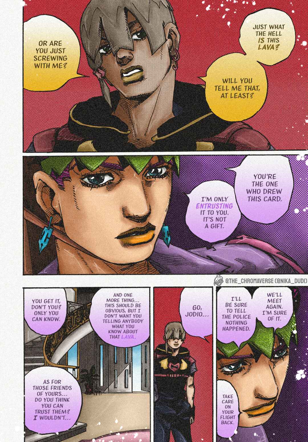 Page 36 Chapter 5 JoJos Bizarre Adventure Part 9 - The JOJOLands (Fan-Colored)