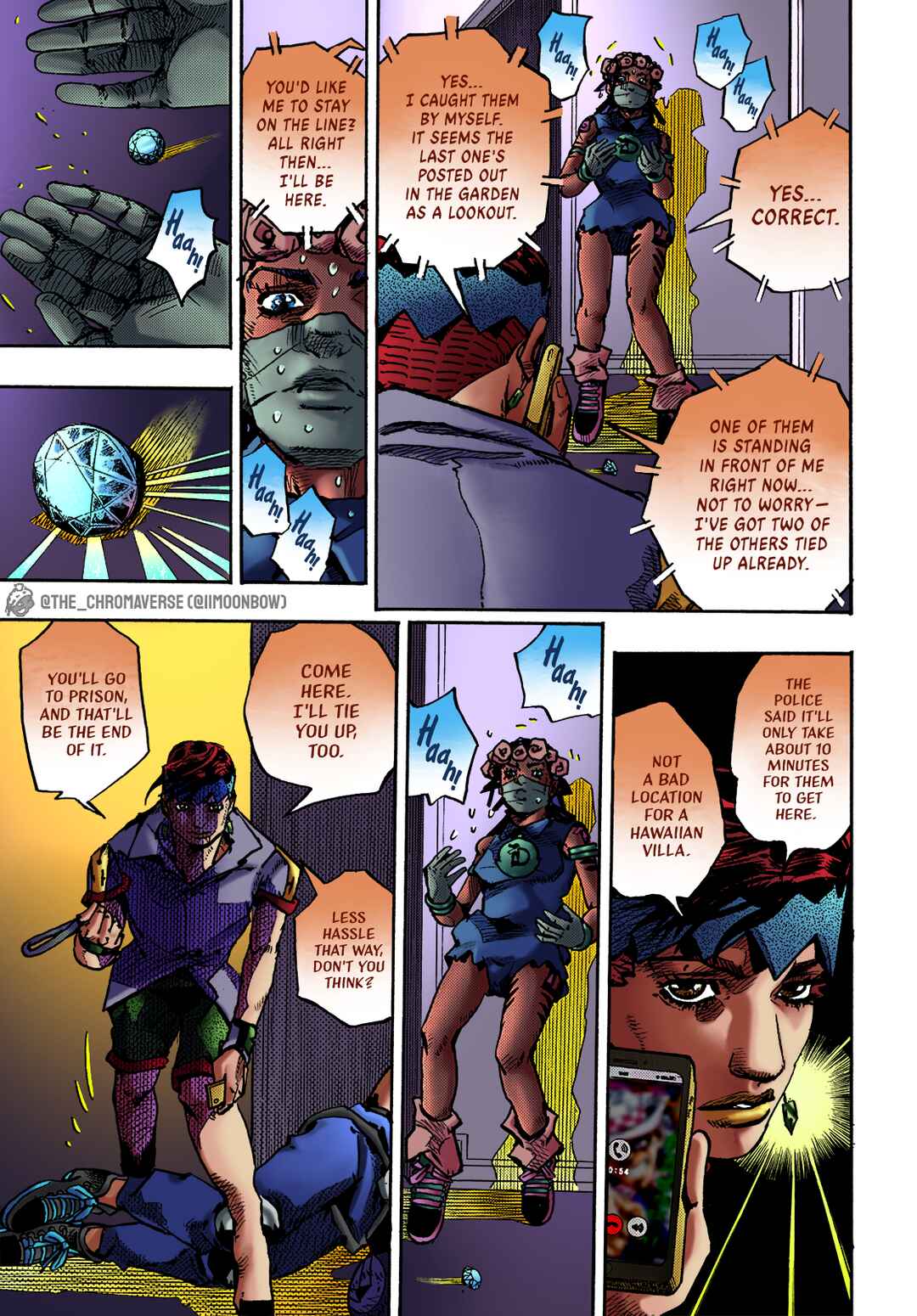 Page 5 Chapter 5 JoJos Bizarre Adventure Part 9 - The JOJOLands (Fan-Colored)