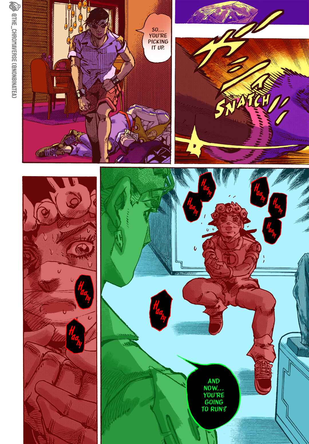 Page 6 Chapter 5 JoJos Bizarre Adventure Part 9 - The JOJOLands (Fan-Colored)