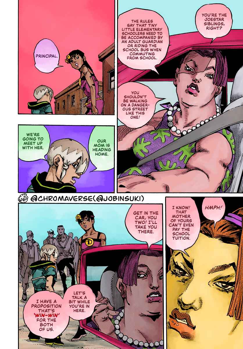 Page 33 Chapter 13 JoJos Bizarre Adventure Part 9 - The JOJOLands (Fan-Colored)