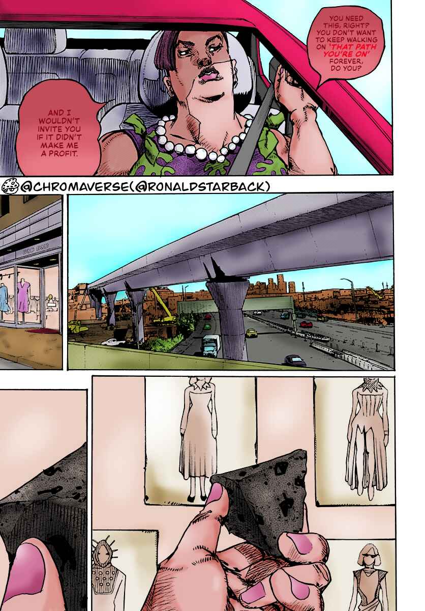 Page 34 Chapter 13 JoJos Bizarre Adventure Part 9 - The JOJOLands (Fan-Colored)