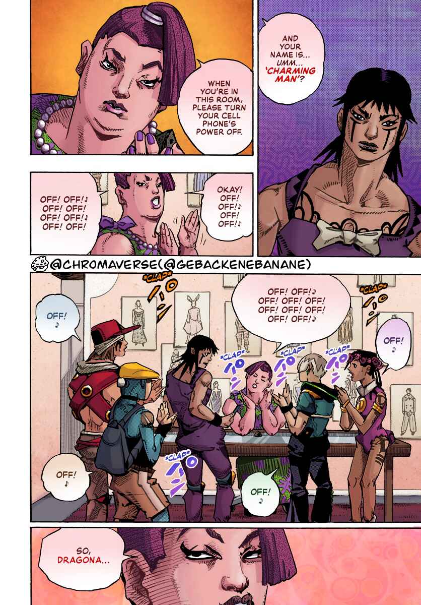 Page 35 Chapter 13 JoJos Bizarre Adventure Part 9 - The JOJOLands (Fan-Colored)